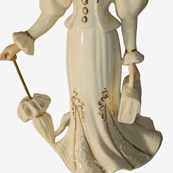 Lenox Fine Porcelain Vintage 1995 Grand Voyage Hand-Painted 24K Gold Accents EUC - Picture 3 of 15